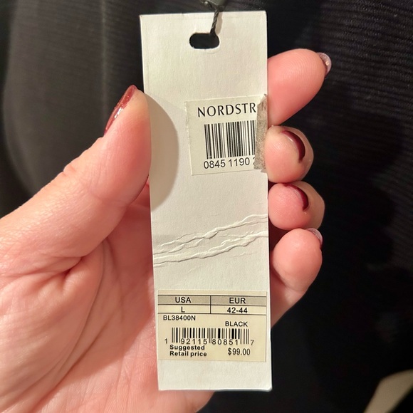 🆕 NWT BB Dakota Steve Madden The Scene Black Knit Sweater Dress Size XL - Picture 7 of 8